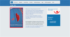 Desktop Screenshot of ergotherapiezentrum.ch